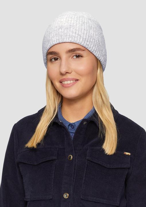 Image du produit s.Oliver Mütze Beanie aus Rippstrick
