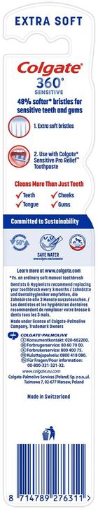 Produktbild Colgate 360° Sensitive (Weich, 1x)