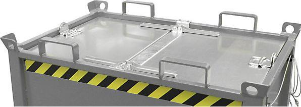 Produktbild eurokraft pro Klappbodenbehälter (1000 l)