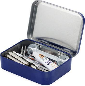 Actual product image Kikkerland Bicycle Repair KIT Tools, Blue, One Size