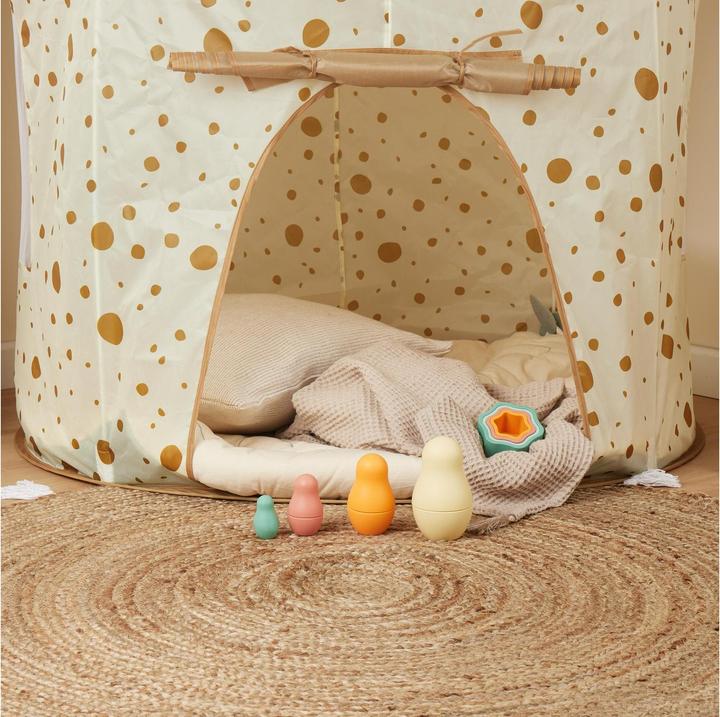 Image du produit Bieco Jouet empilable Matriochkas en silicone Tropical Vibes