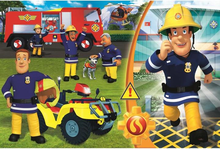 Immagine prodotto Trefl 24 PCS. Il coraggioso pompiere Sam (24 pezzi)