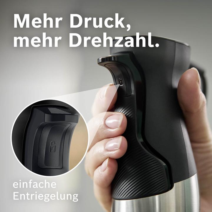 Immagine prodotto Bosch Hausgeräte MSM6M623 ErgoMaster Serie 6 acciaio inox/nero, 1000 W