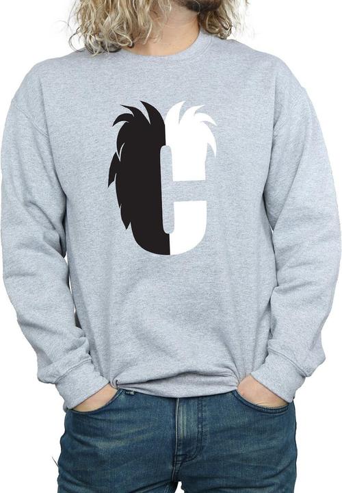 Produktbild Disney Alphabet C Is For Cruella De Vil Sweatshirt (L)