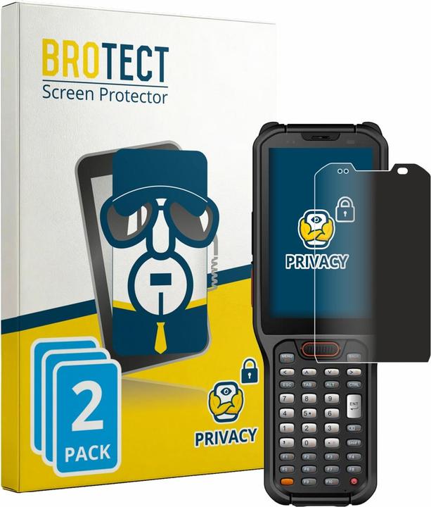 Produktbild BROTECT Sichtschutzfolie für Urovo RT40S Anti-Spy Privacy Folie Blaulicht-Schutz