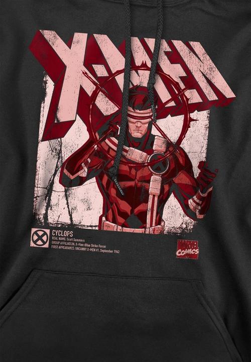 Immagine prodotto X-Men Felpa con Cappuccio Ciclope Infografica Uomo (S)