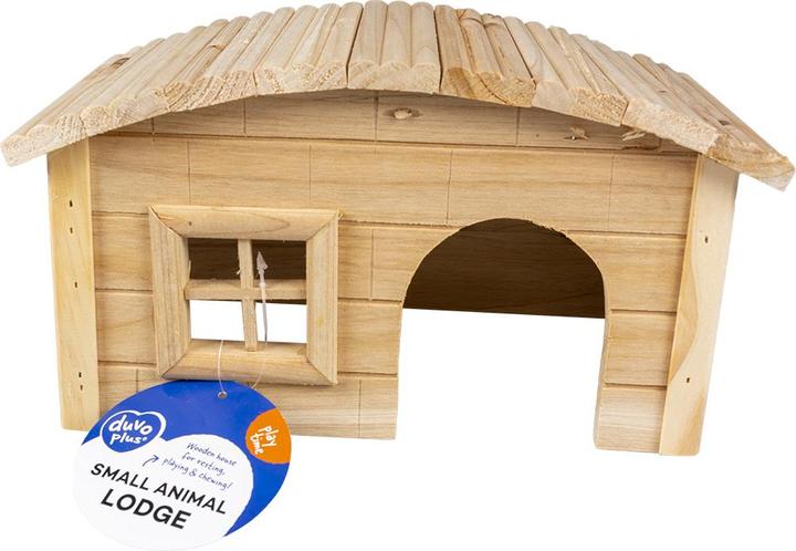 Produktbild EBI Holzlodge mit Gewölbt Dach Nager