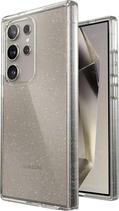 Produktbild speck Presidio Lux Glitter - Samsung Galaxy S24 Ultra Hülle (Klar / Gold Glitzer) (Samsung Galaxy S24 Ultra)