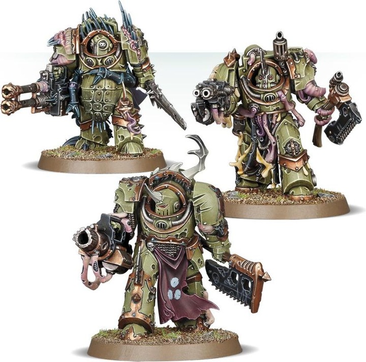 Produktbild Games Workshop Warhammer 40k - Death Guard Blightlord Terminators (Kunststoff)