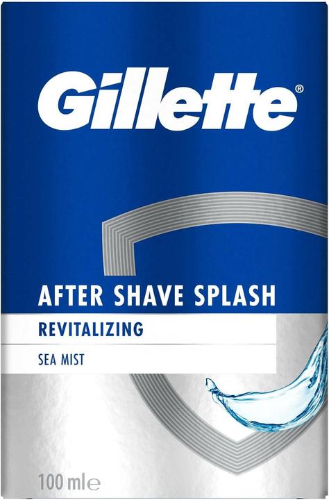 Actual product image Gillette After Shave Splash Revitalizing Sea Mist (Aftershave lotion, 100 ml)