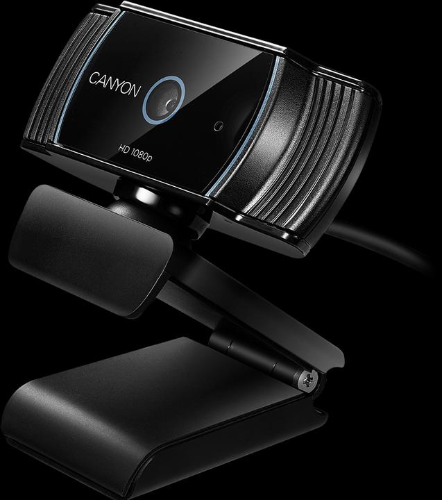 Actual product image Canyon Full HD webcam for video calls and conferences C5, with microphone, autofocus (2 Mpx)