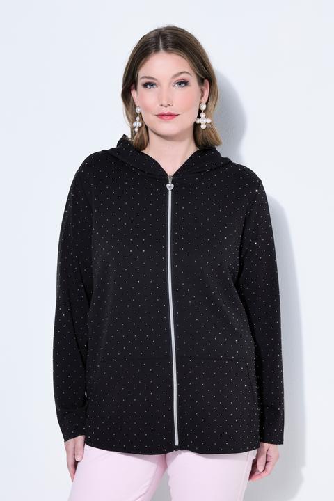 Produktbild Miamoda Sweatjacke, Loose Fit, Kapuze, Zipper (46)