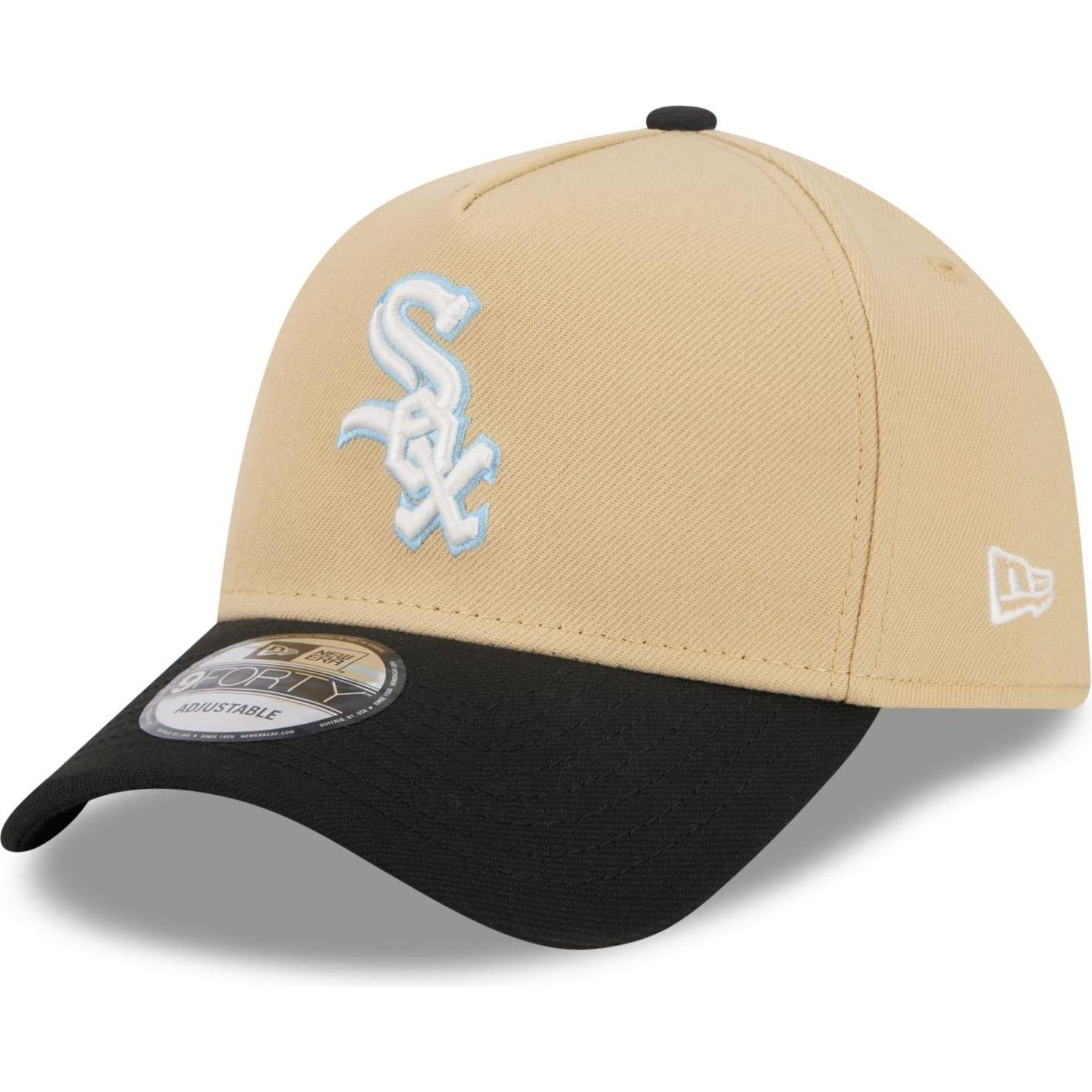 New Era, Herren, Cap, 9Forty A-Frame Snapback Cap - City Chicago White Sox, Beige