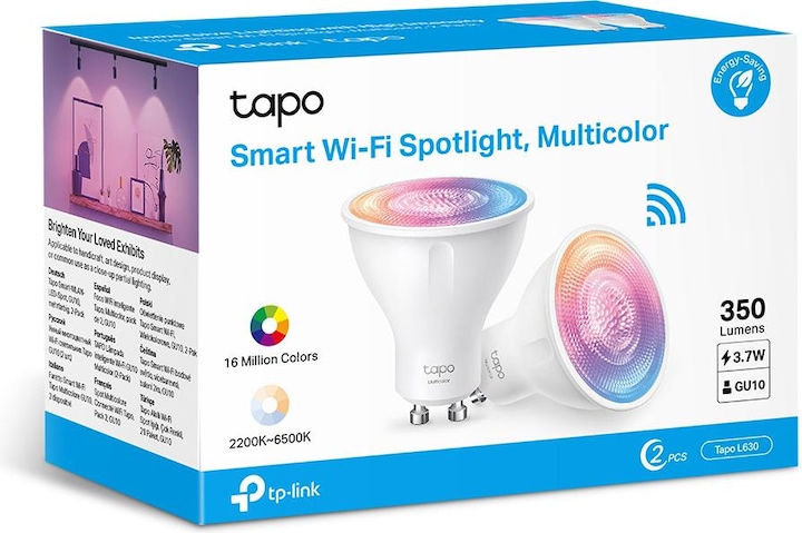 Produktbild TP-Link Tapo (GU10, 3.70 W, 350 lm, 2 x, E)