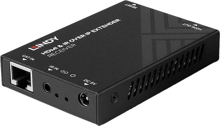 Actual product image Lindy HDMI & IR over IP Receiver Adds another receiver to an existing extender system (38398) for the