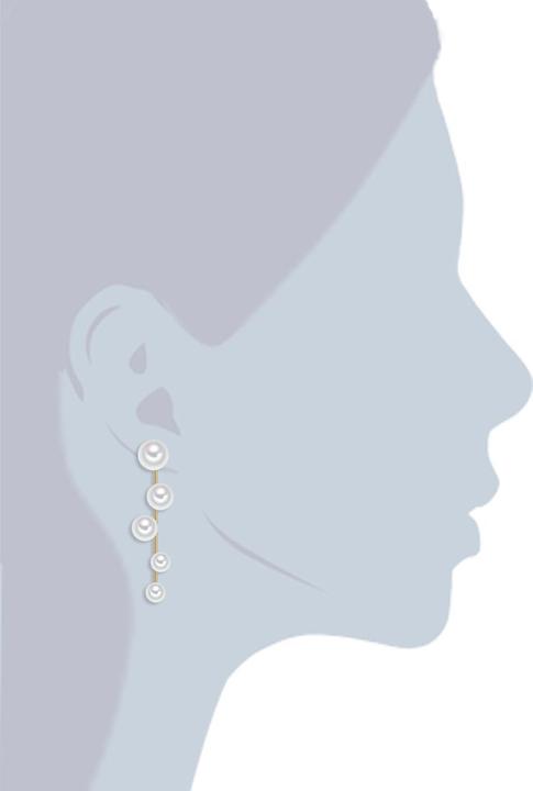 Image du produit Lulu & Jane Femme laiton perle de coquille or jaune - 29645 (Laiton)