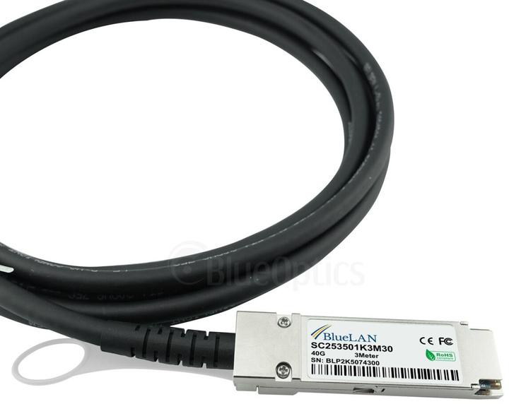 Image du produit BlueLAN Siemon SFPPQSFP30-01 DAC QSFP compatible SC253501K1M30