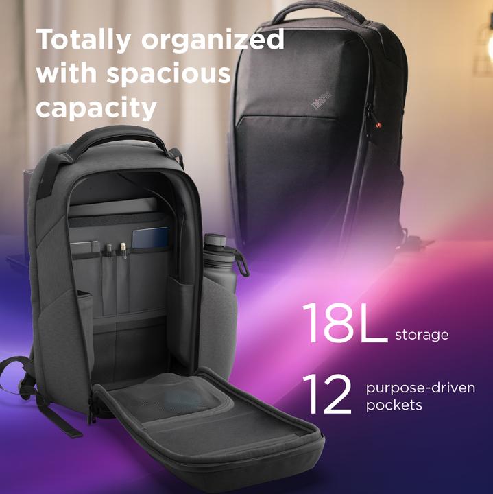 Image du produit Lenovo ThinkPad 16" Click-Go Backpack (Aura Edi (18 l)