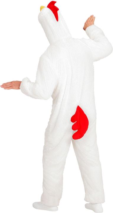 Produktbild Widmann Huhn Plüschkostüm Overall mit Kapuze Erwachsene (M, L)