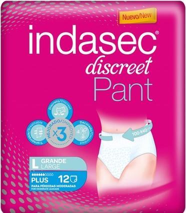 Actual product image Indasec Pant Plus (12 x, L)