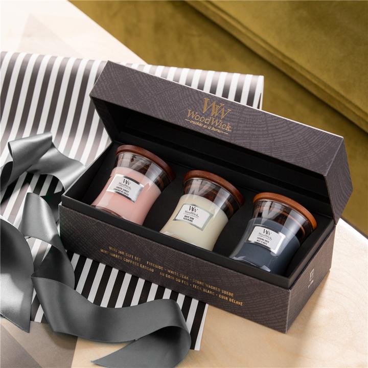 Produktbild WoodWick 3 Mini Jar Giftset Floral
