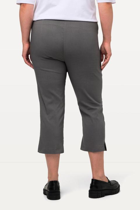 Immagine prodotto Ulla Popken Pantaloni di bengalina elasticizzata, lunghi fino al polpaccio, con cintura elastica (58)