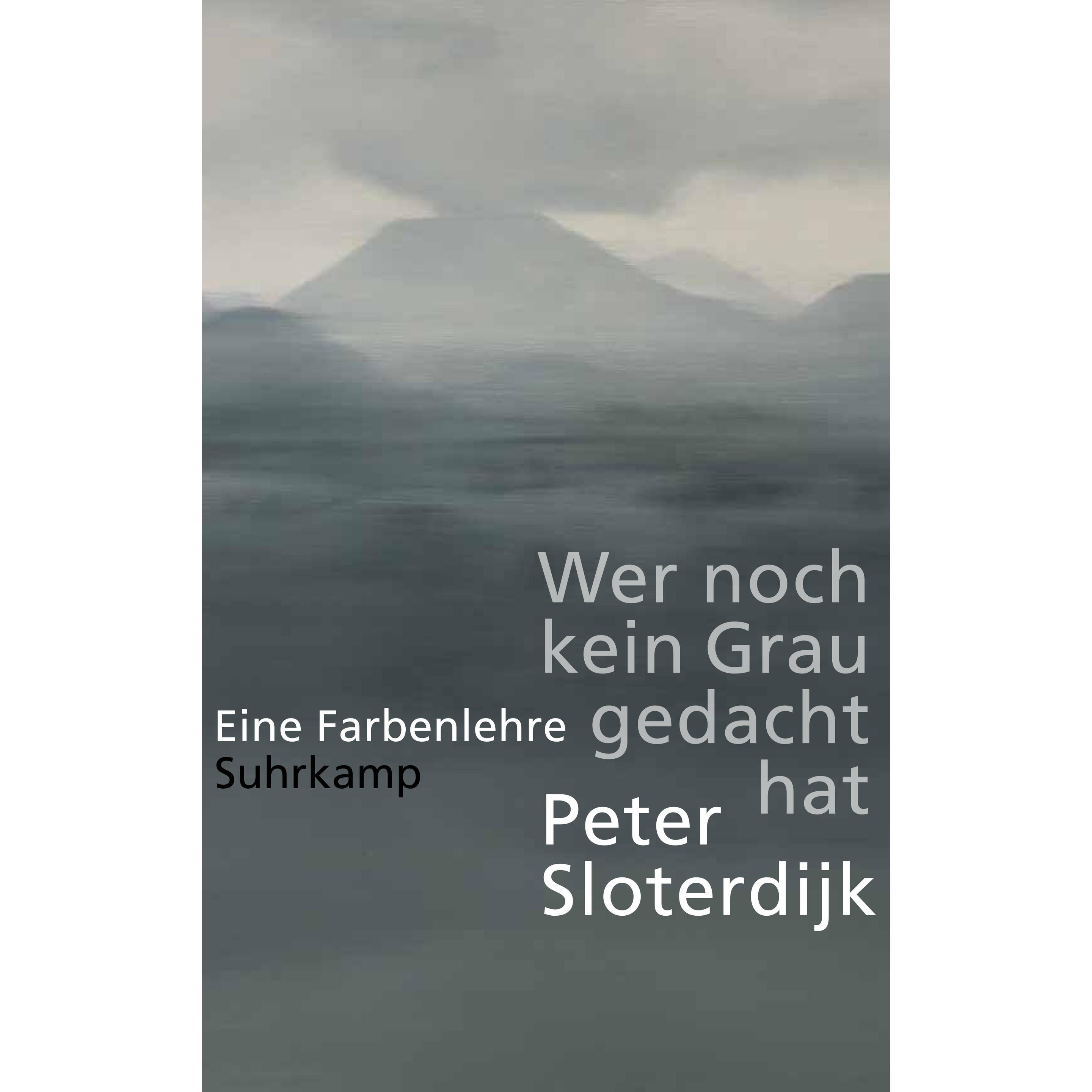 Wer noch kein Grau gedacht hat, Fachbücher von Peter Sloterdijk