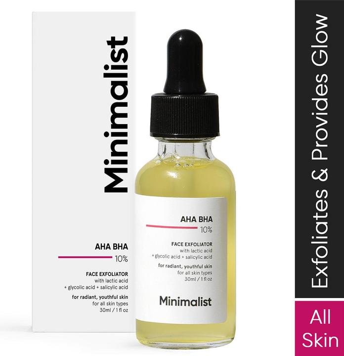 Image du produit Minimalist AHA BHA 10% Face Exfoliator (Gommage, 30 ml)