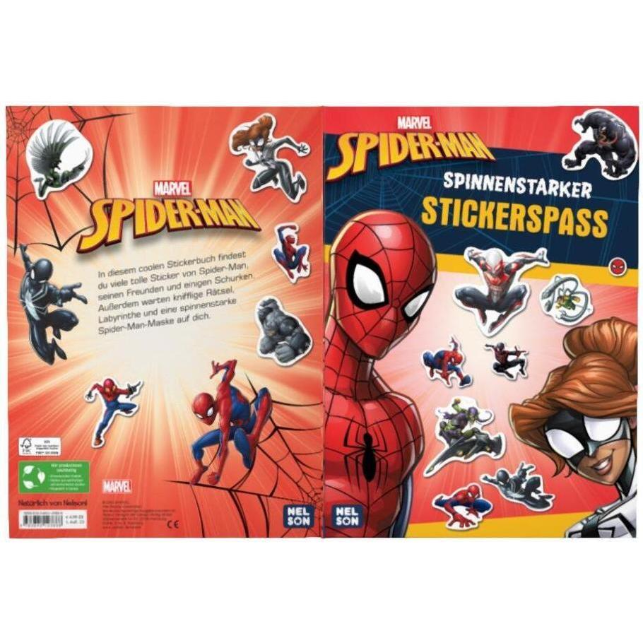 Thumbnail - Spider-Man: Spinnenstarker Stickerspass, Kinderbücher