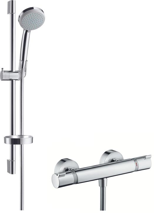Produktbild hansgrohe HG Brausekombi CROMA 100 ECOSTAT COMFORT EcoSm Vers. Bsta Unica'C 650mm chrom