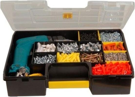 Actual product image Stanley Toolbox L with removable dividers