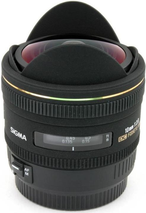Produktbild Sigma 10mm, f/2.8 EX DC HSM Diagonal-Fisheye, Canon EF-S (Canon EF-S, APS-C / DX)
