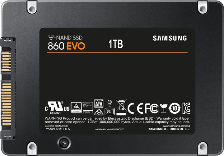 Produktbild Samsung 860 EVO Basic (1000 GB, 2.5")