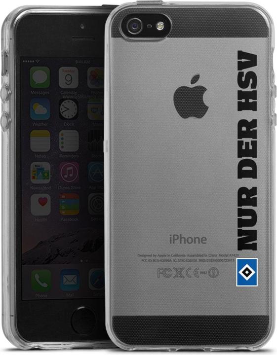 Produktbild DeinDesign Silikon Hülle für Apple iPhone 5s Handyhülle Case Smartphone Schutzhülle transparent (Apple iPhone 5s)
