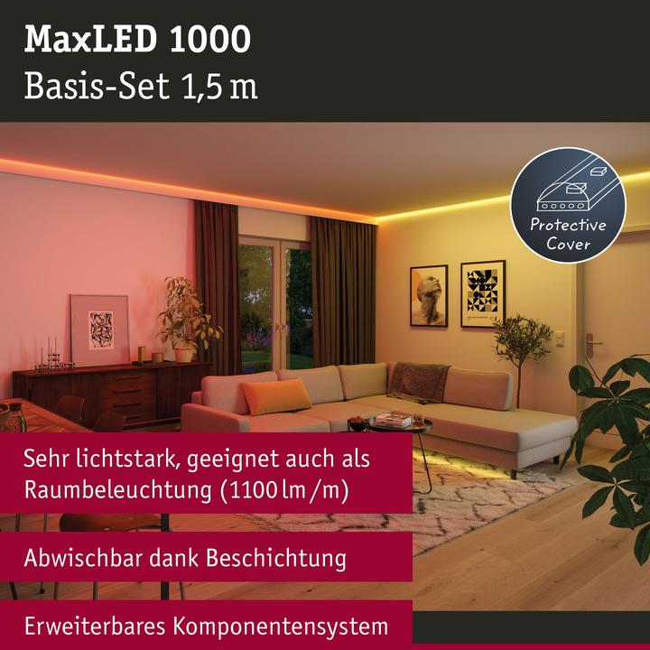 Image du produit Paulmann Kit MaxLED 1000 Stripe (Multicolore, 150 cm, Intérieur)