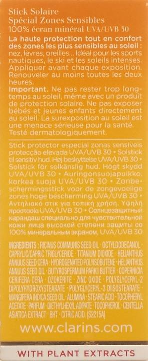 Immagine prodotto Clarins Controllo sole (Crema solare, SPF 30, 8 ml, 8 g)