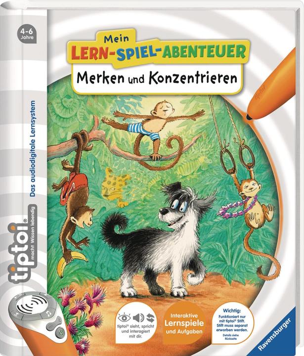 Produktbild tiptoi Merken und Konzentrieren (Deutsch)
