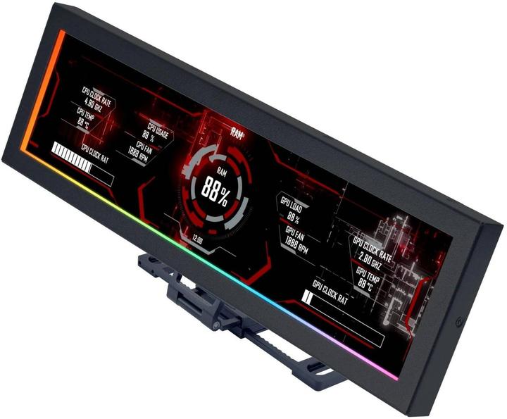 Lian-Li 8.8" Universal Screen - schwarz