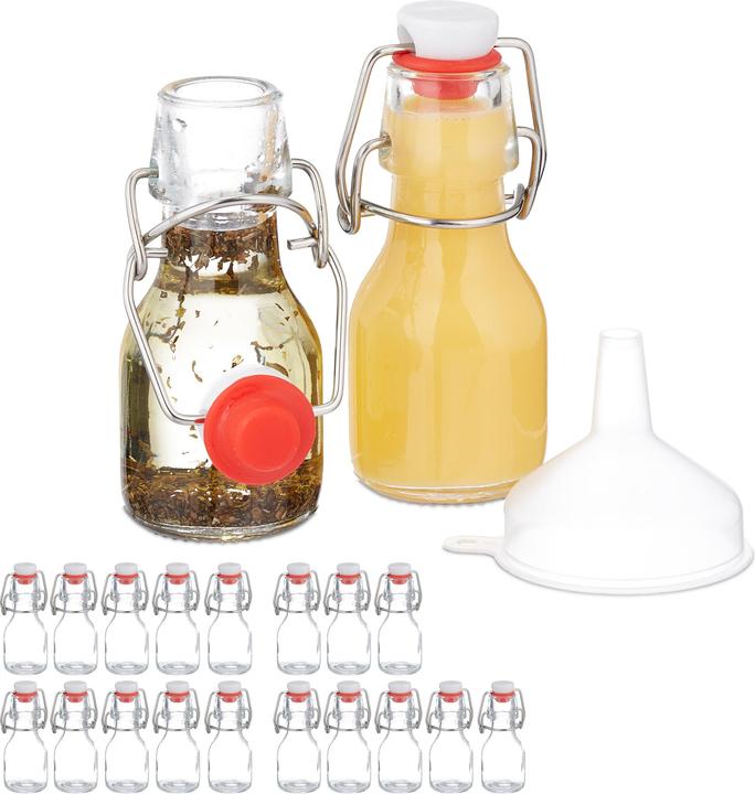 Produktbild Relaxdays Flaschen Set (20 Stk., 0.05 l)
