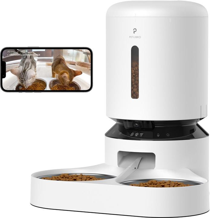 Petlibro Vassoio per alimenti doppio con fotocamera (5 l)