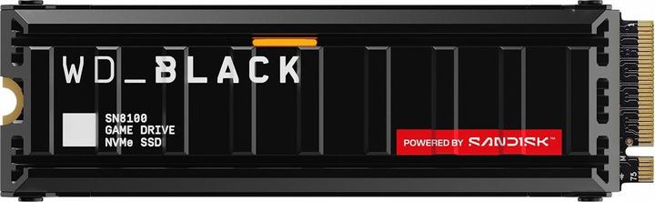 Produktbild WD Black SN8100 mit Heatsink powered by SANDISK (8000 GB, M.2 2280)