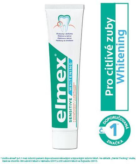 Actual product image Elmex SENSITIVE soft white toothpaste (75 ml)