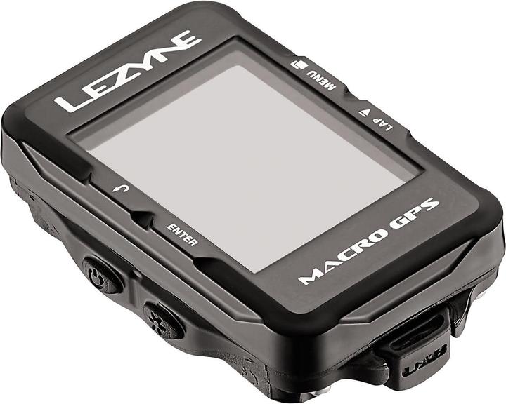 Produktbild Lezyne Macro GPS Fahrradcomputer mit Herzfrequenzmessgerät und Speed Cadence Sensor