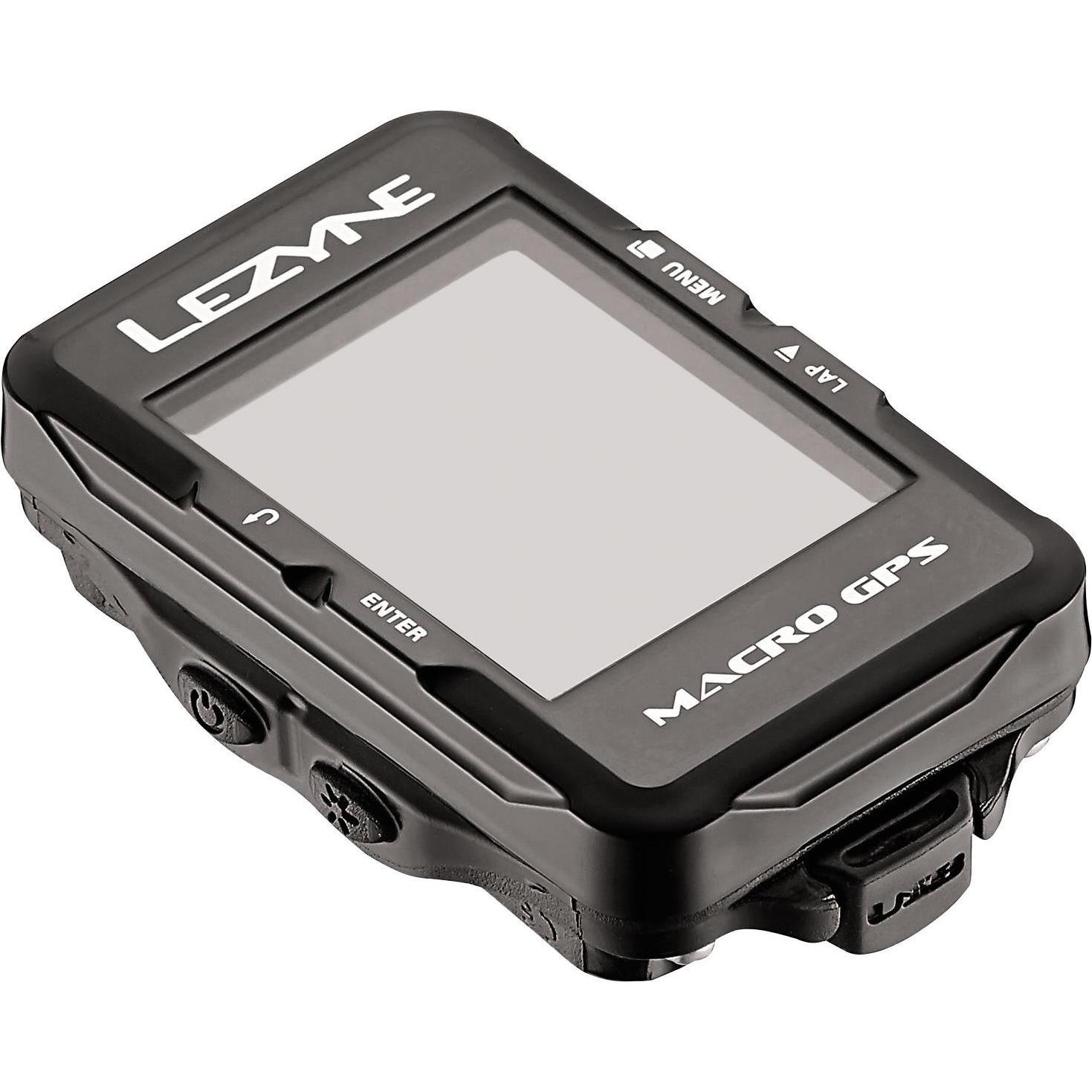 Lezyne Macro GPS bike computer with heart rate monitor and Speed