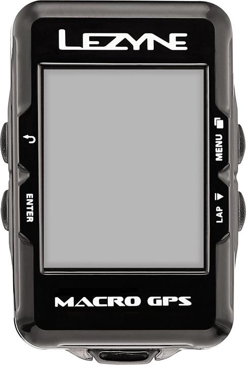 Produktbild Lezyne Macro GPS Fahrradcomputer mit Herzfrequenzmessgerät und Speed Cadence Sensor