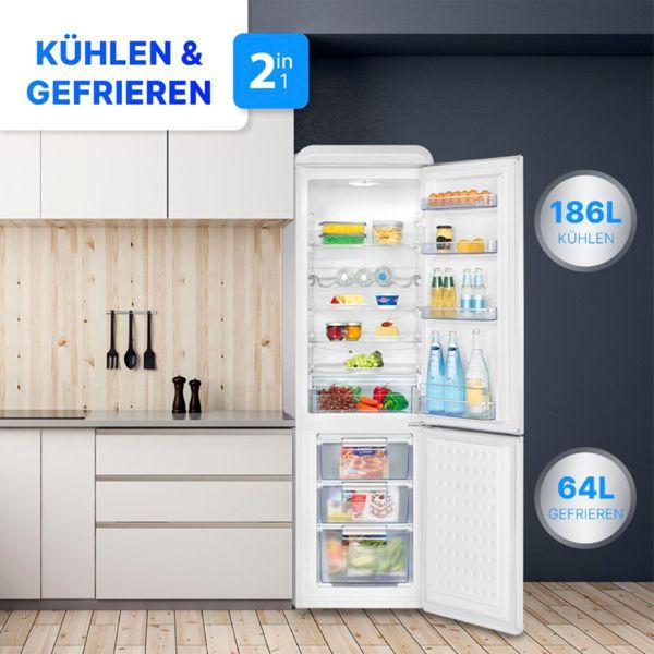 Actual product image Bomann Fridge-freezer combination KGR 7328 (250 l)