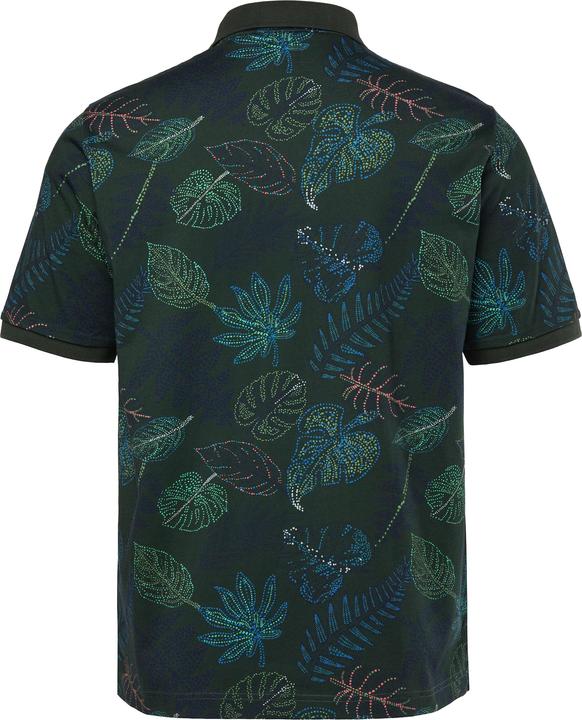 Produktbild JP1880 Poloshirt, Halbarm, Allover-Print, Polokragen (6XL)