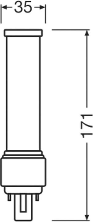 Actual product image Ledvance LED compact lamp (G24d-3, 9 W, 1100 lm, 1 x, E)