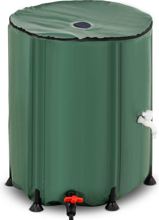 Produktbild Hillvert Regenwassertank 200 l Regenwassertonne Wassertank Garten Regenwasser PVC (200 l)