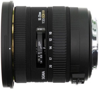 Produktbild Sigma Objektiv 10-20mm, f/3.5 EX DC ASP HSM, Nikon (Nikon F)